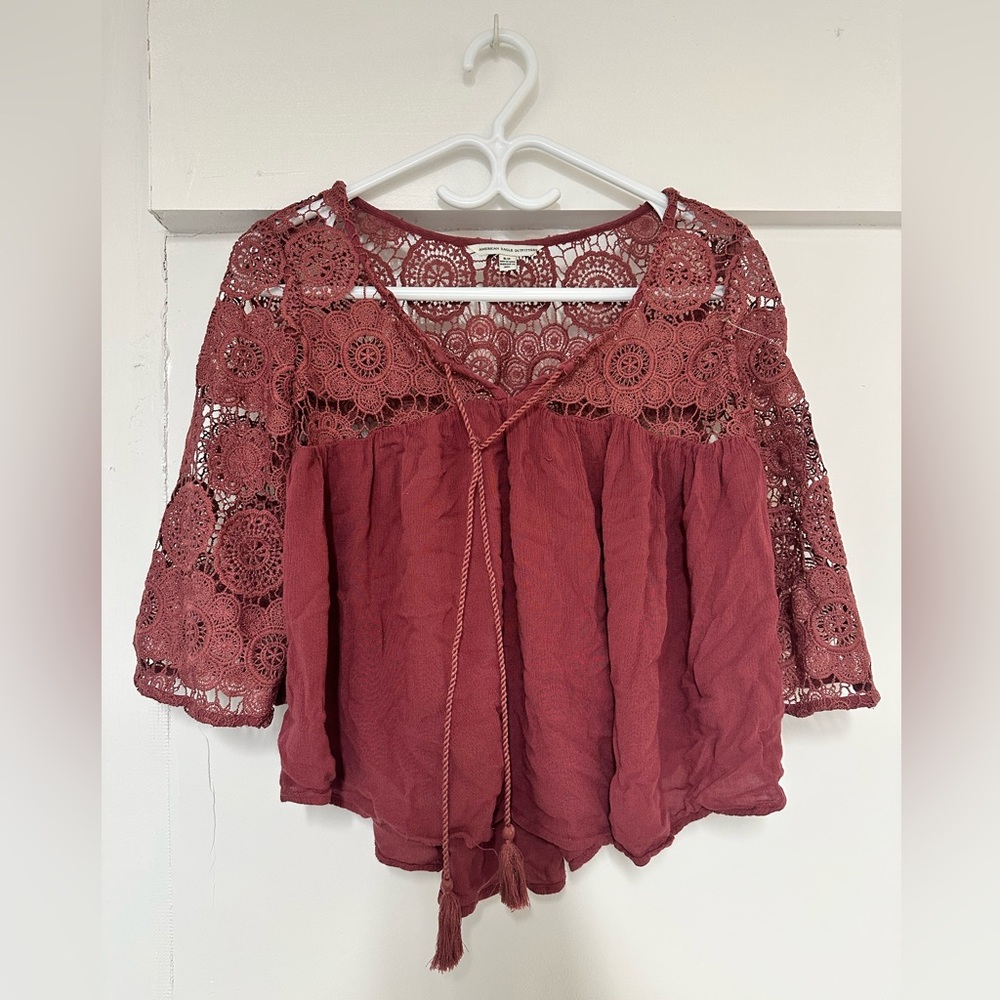 American Eagle Outfitters Boho Top